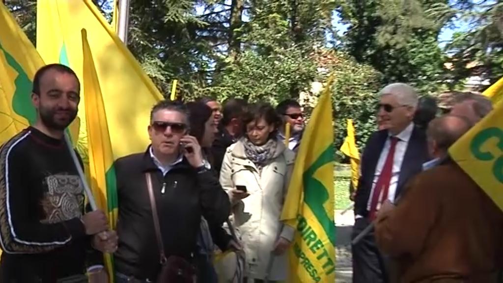 Danni fauna selvatica: la protesta di agricoltori e allevatori