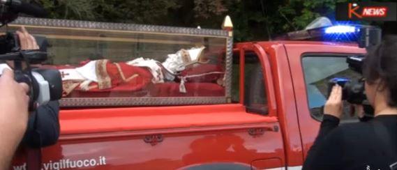 Celestino V torna a Collemaggio