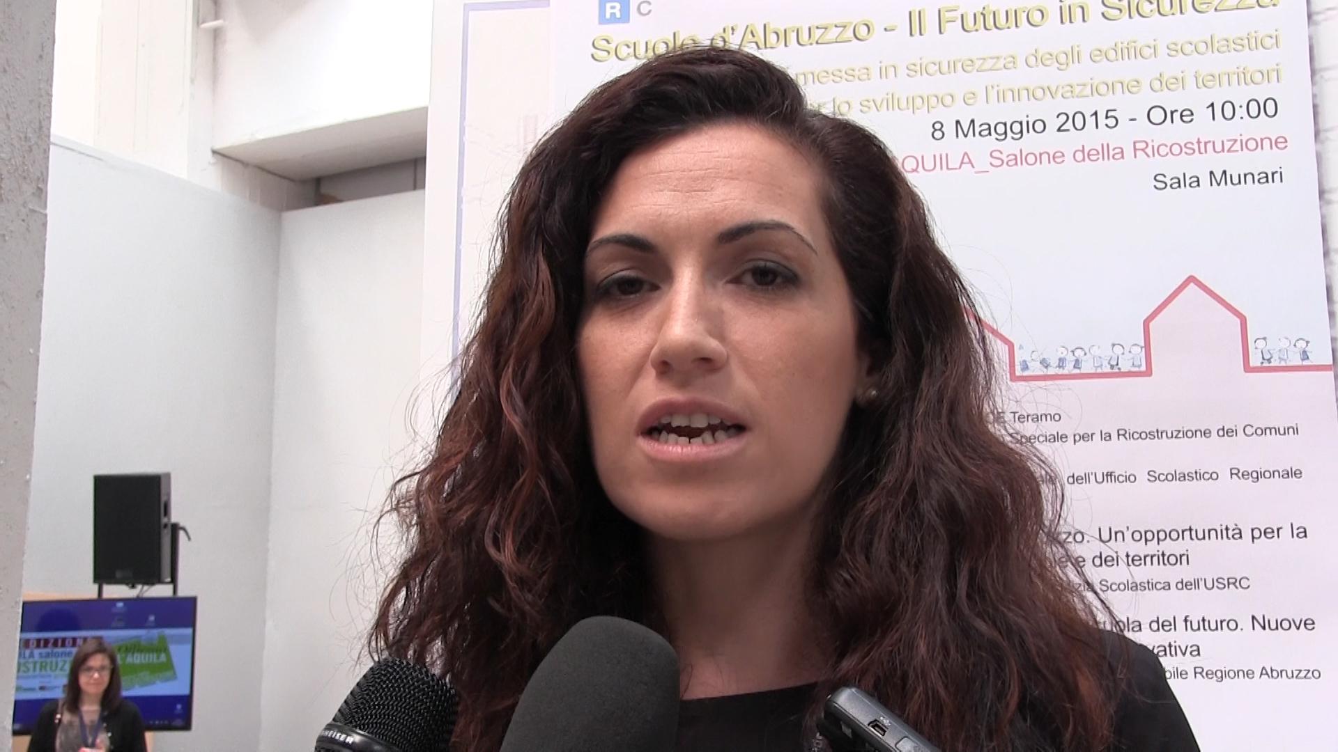 Il piano scuole d'Abruzzo al Salone della Ricostruzione