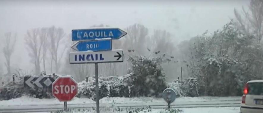 Maltempo, a L'Aquila disagi e polemiche