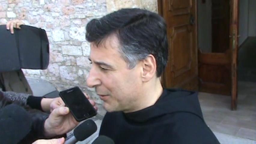 Papa Francesco, Assisi in festa