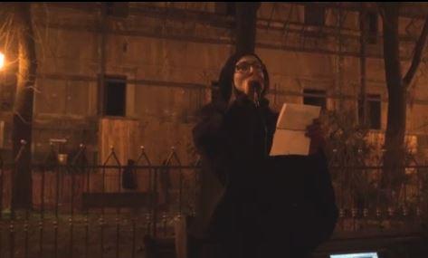 A L'Aquila contro la guerra con Sanguineti