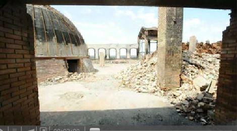 Immagini inedite di quel che resta della Citta' della Scienza