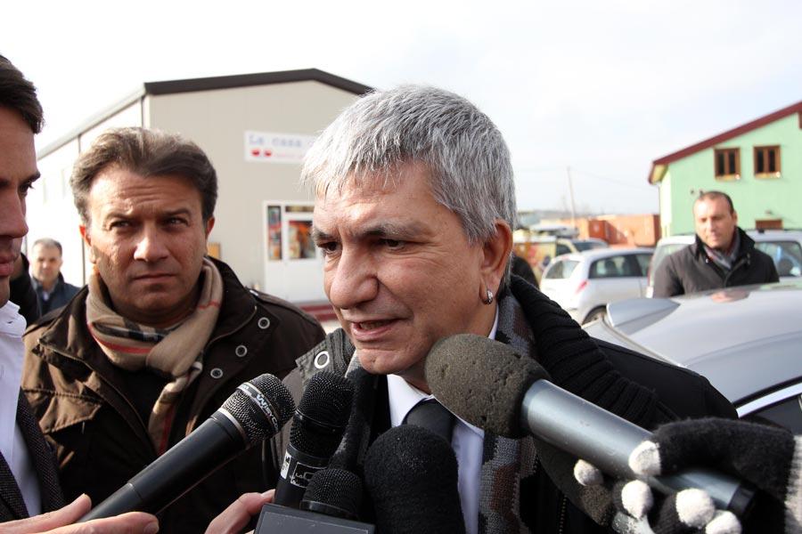 Vendola a L'Aquila